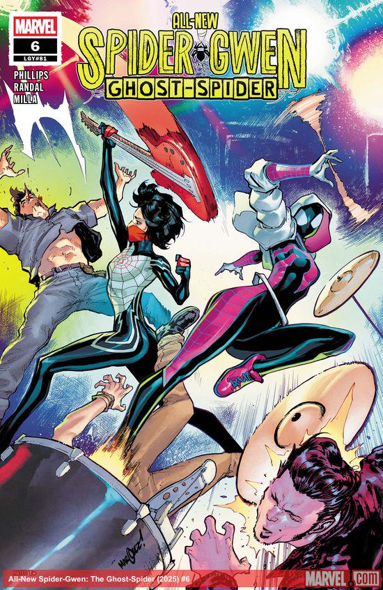 Cover of All-New Spider-Gwen: The Ghost-Spider #6, published by Marvel
