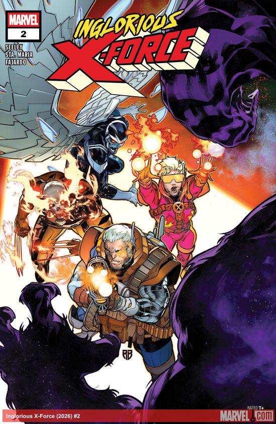 Cover of Inglorious X-Force #2, published by Marvel