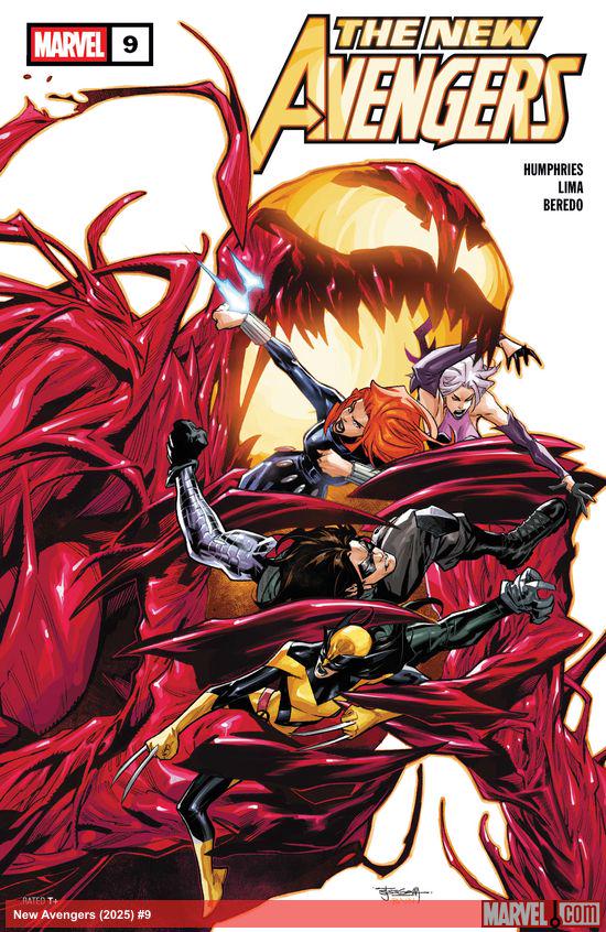 Cover of New Avengers #9, published by Marvel