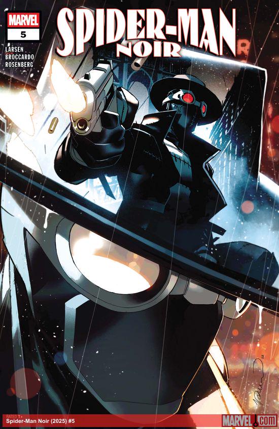 Cover of Spider-Man Noir #5, published by Marvel