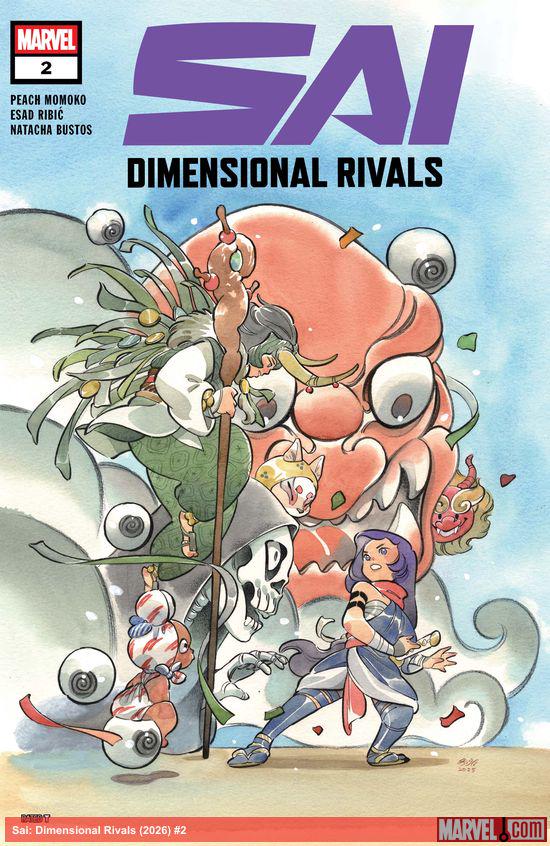 Cover of Sai: Dimensional Rivals #2, published by Marvel