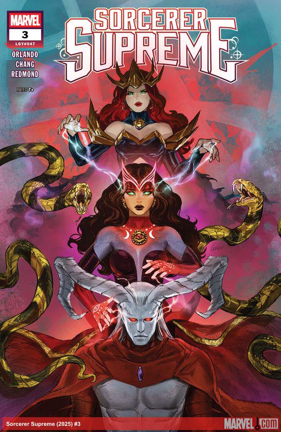 Cover of Sorcerer Supreme #3, published by Marvel