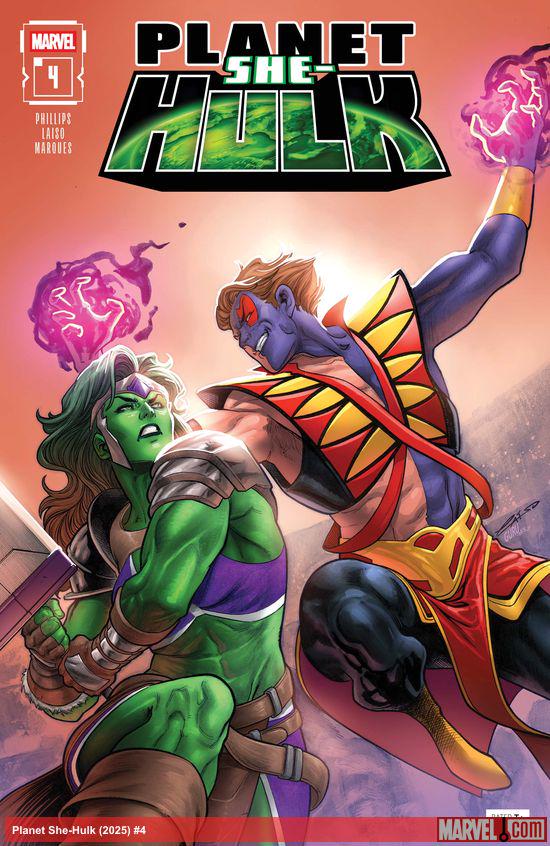Cover of Planet She-Hulk #4, published by Marvel