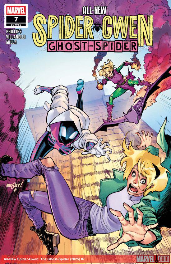 Cover of All-New Spider-Gwen: The Ghost-Spider #7, published by Marvel
