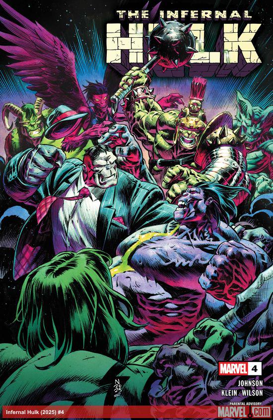 Cover of Infernal Hulk #4, published by Marvel