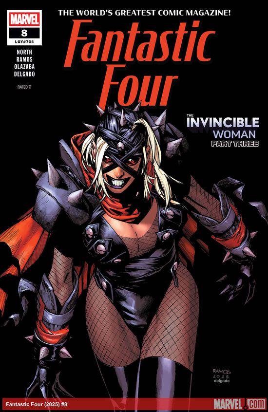 Cover of Fantastic Four #8, published by Marvel