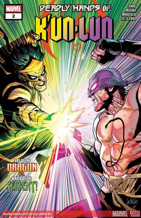 Cover of Deadly Hands Of K'un-Lun #2, published by Marvel
