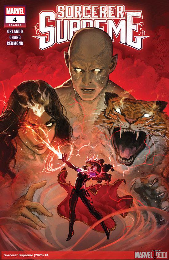Cover of Sorcerer Supreme #4, published by Marvel
