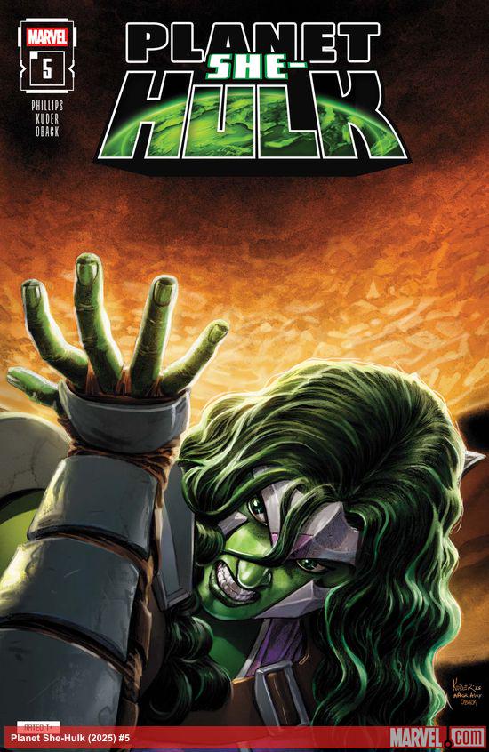 Cover of Planet She-Hulk #5, published by Marvel