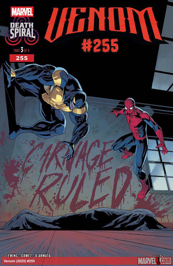 Cover of Venom #255, published by Marvel