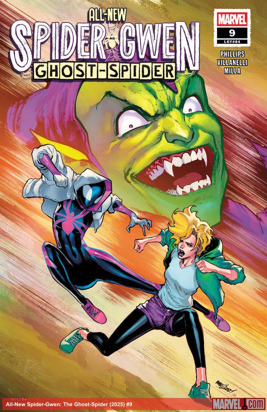 Cover of All-New Spider-Gwen: The Ghost-Spider #9, published by Marvel