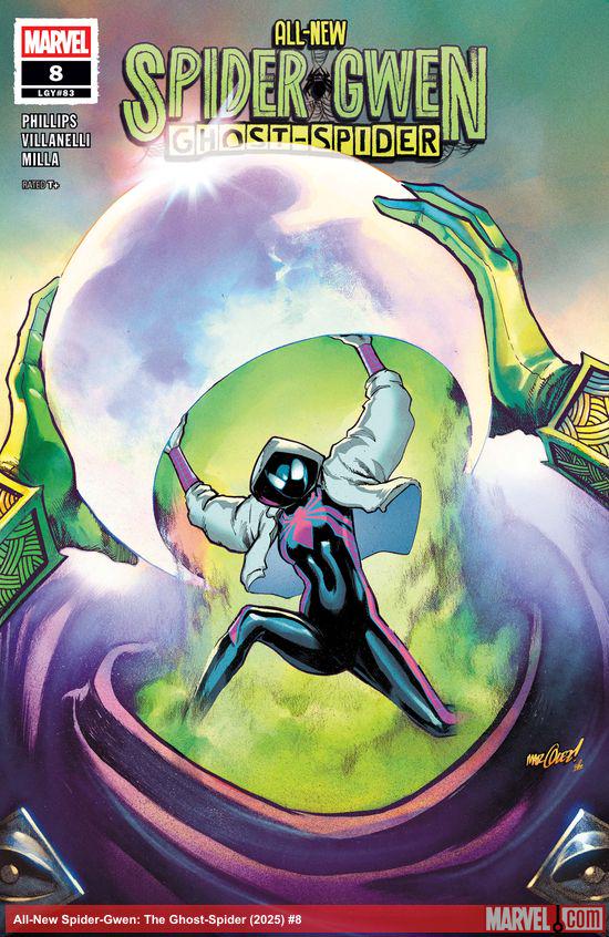 Cover of All-New Spider-Gwen: The Ghost-Spider #8, published by Marvel