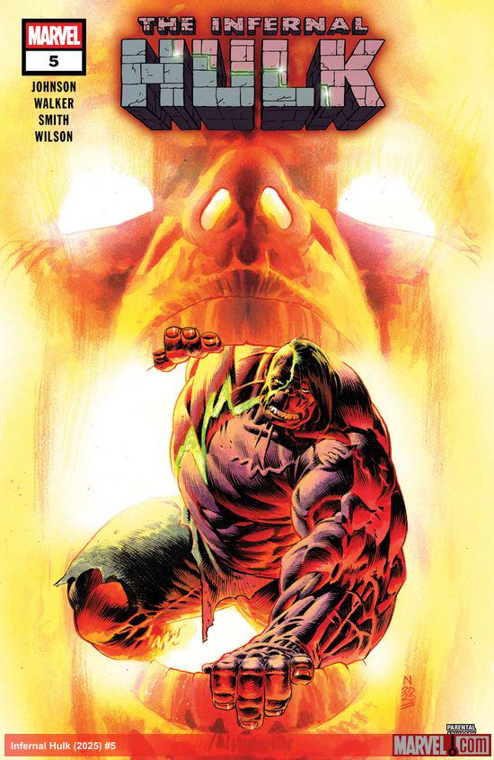 Cover of Infernal Hulk #5, published by Marvel