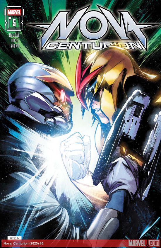Cover of Nova: Centurion #5, published by Marvel