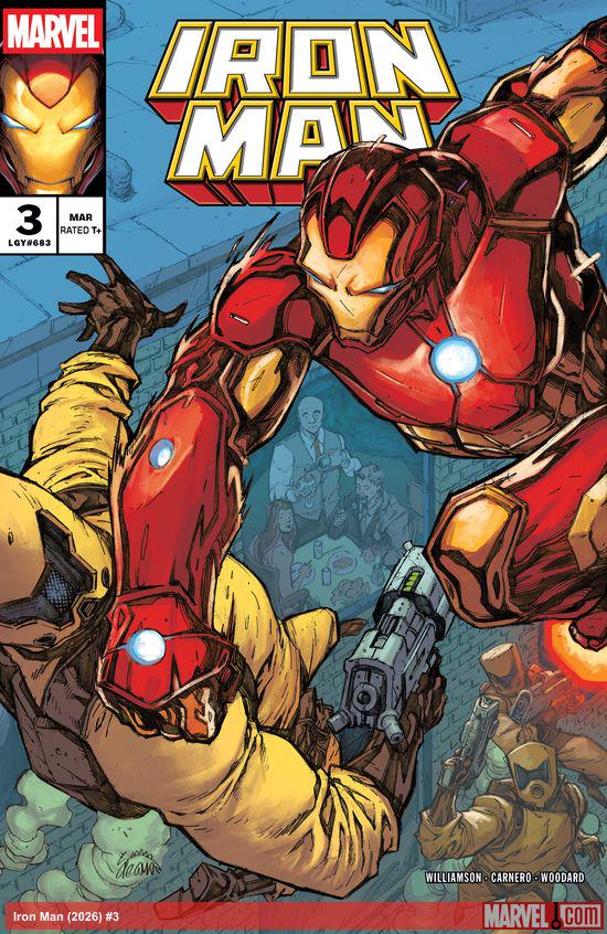 Cover of Iron Man #3, published by Marvel