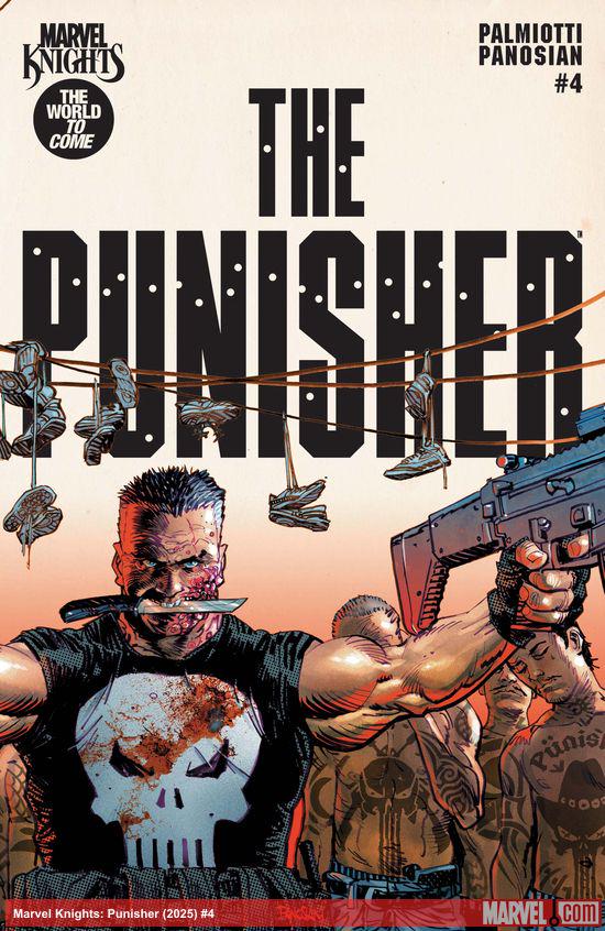 Cover of Marvel Knights: Punisher #4, published by Marvel