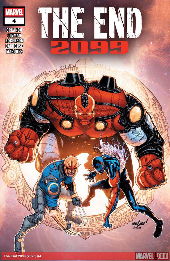 Cover of The End 2099 #4, published by Marvel