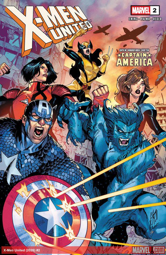 Cover of X-Men United #2, published by Marvel