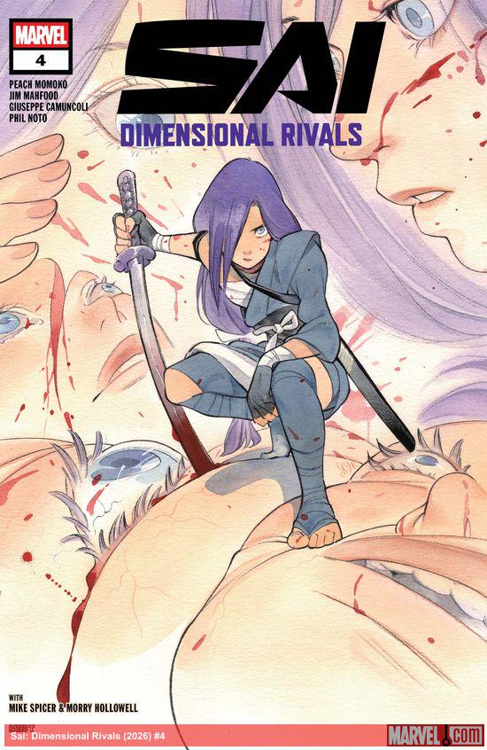 Cover of Sai: Dimensional Rivals #4, published by Marvel