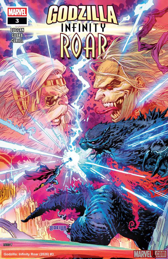 Cover of Godzilla: Infinity Roar #3, published by Marvel