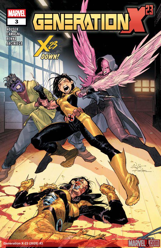 Cover of Generation X-23 #3, published by Marvel
