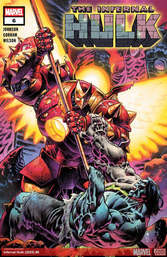 Cover of Infernal Hulk #6, published by Marvel
