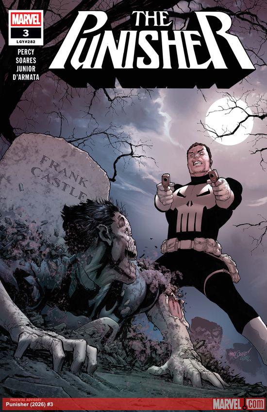 Cover of Punisher #3, published by Marvel