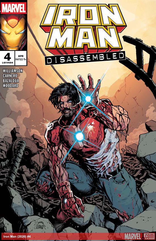 Cover of Iron Man #4, published by Marvel