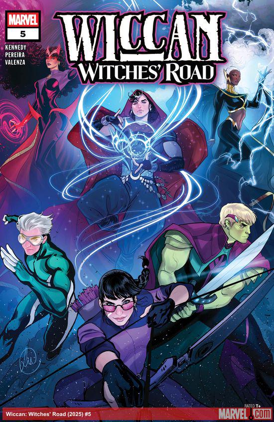 Cover of Wiccan: Witches' Road #5, published by Marvel