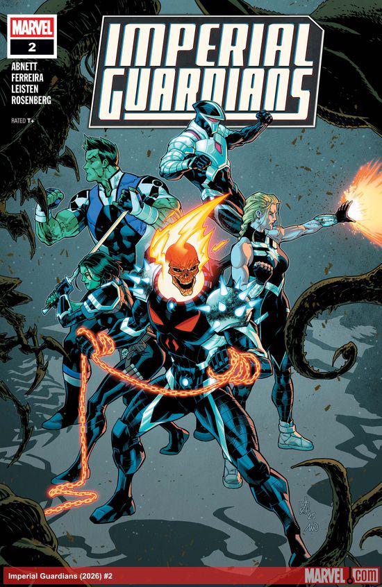 Cover of Imperial Guardians #2, published by Marvel