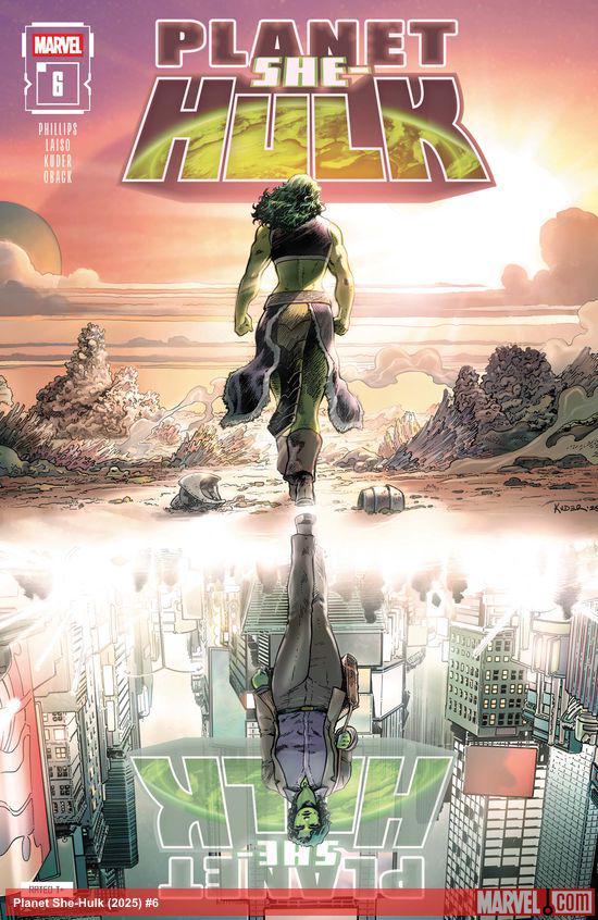 Cover of Planet She-Hulk #6, published by Marvel