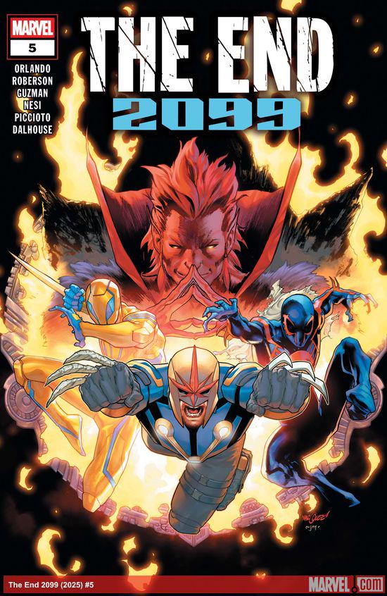 Cover of The End 2099 #5, published by Marvel