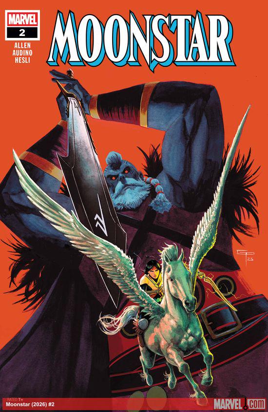 Cover of Moonstar #2, published by Marvel