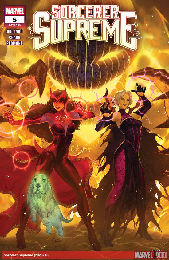 Cover of Sorcerer Supreme #5, published by Marvel