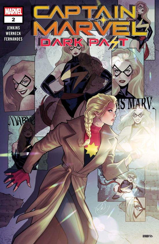 Cover of Captain Marvel: Dark Past #2, published by Marvel