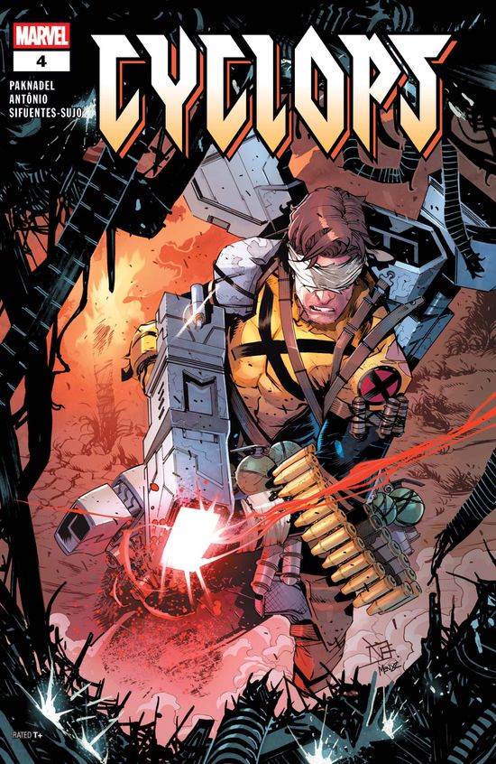 Cover of Cyclops #4, published by Marvel