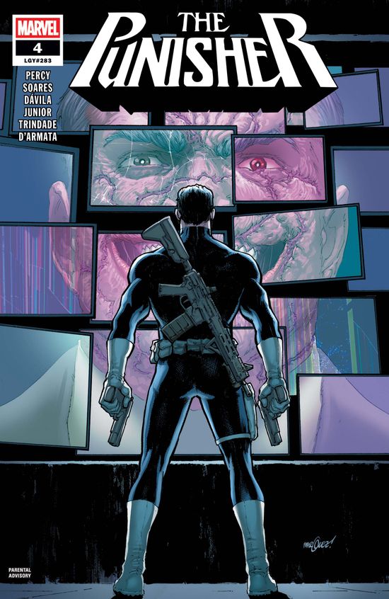 Cover of Punisher #4, published by Marvel