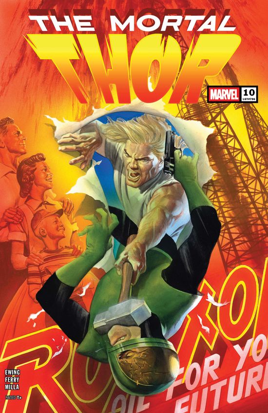 Cover of Mortal Thor #10, published by Marvel