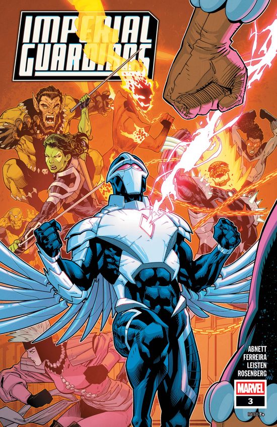 Cover of Imperial Guardians #3, published by Marvel