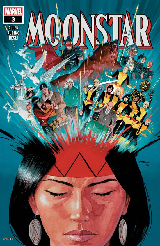 Cover of Moonstar #3, published by Marvel