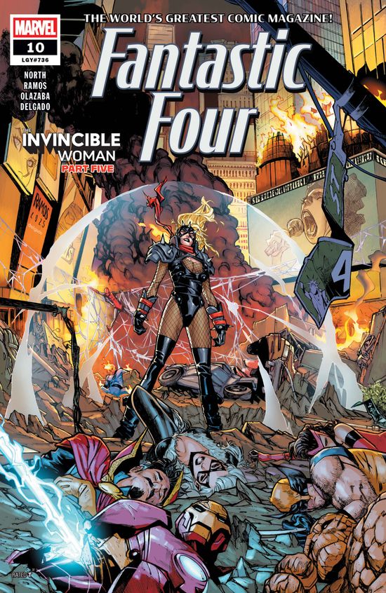Cover of Fantastic Four #10, published by Marvel