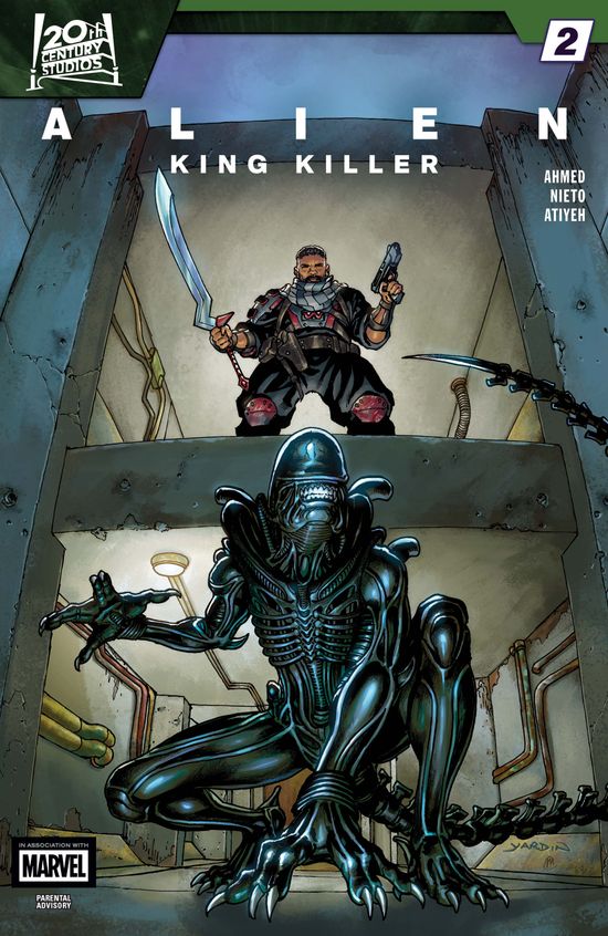 Cover of Alien: King Killer #2, published by Marvel