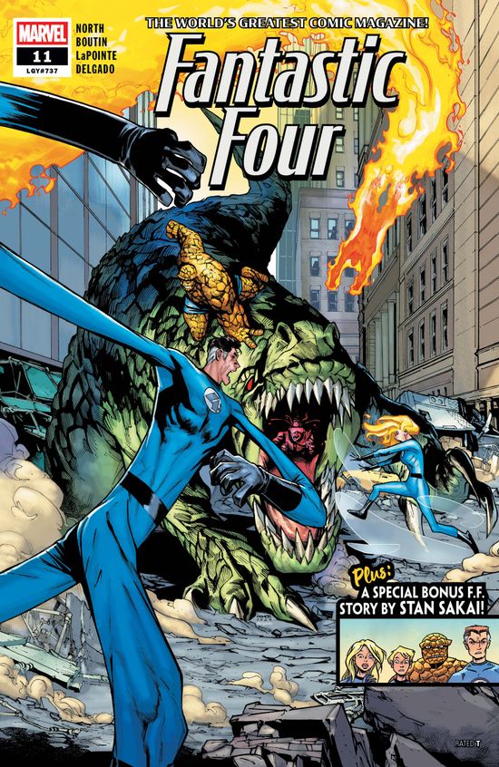 Cover of Fantastic Four #11, published by Marvel