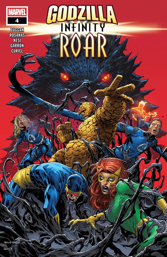 Cover of Godzilla: Infinity Roar #4, published by Marvel