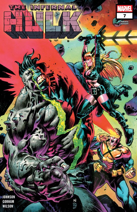 Cover of Infernal Hulk #7, published by Marvel