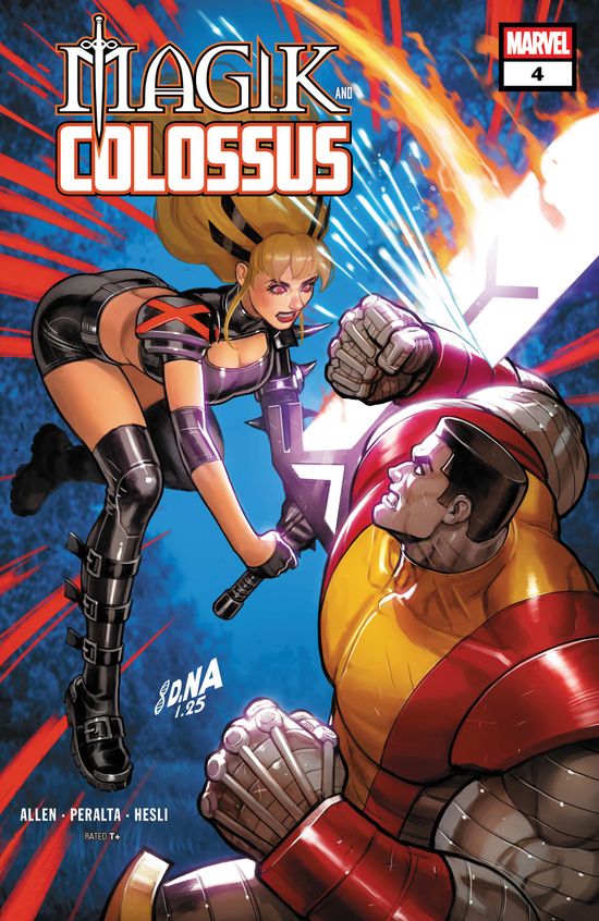 Cover of Magik & Colossus #4, published by Marvel
