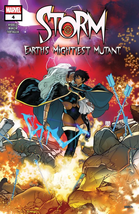 Cover of Storm: Earth's Mightiest Mutant #4, published by Marvel