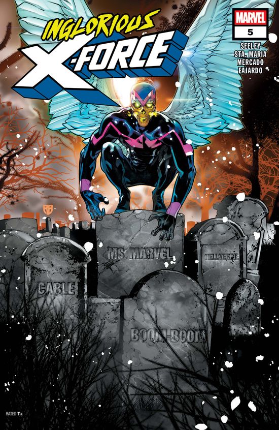 Cover of Inglorious X-Force #5, published by Marvel