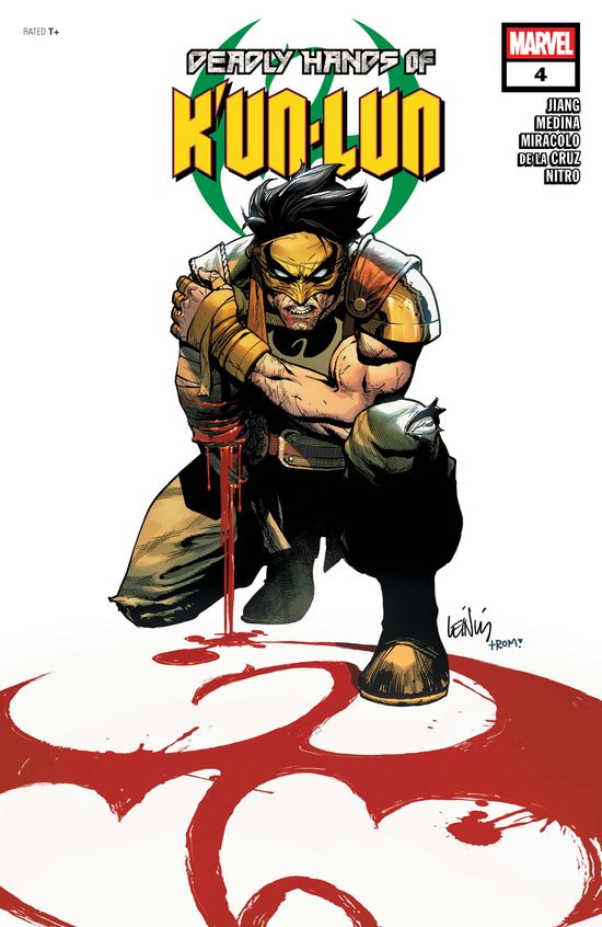 Cover of Deadly Hands Of K'un-Lun #4, published by Marvel