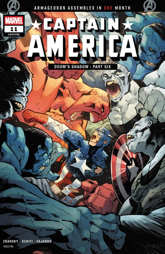 Cover of Captain America #11, published by Marvel